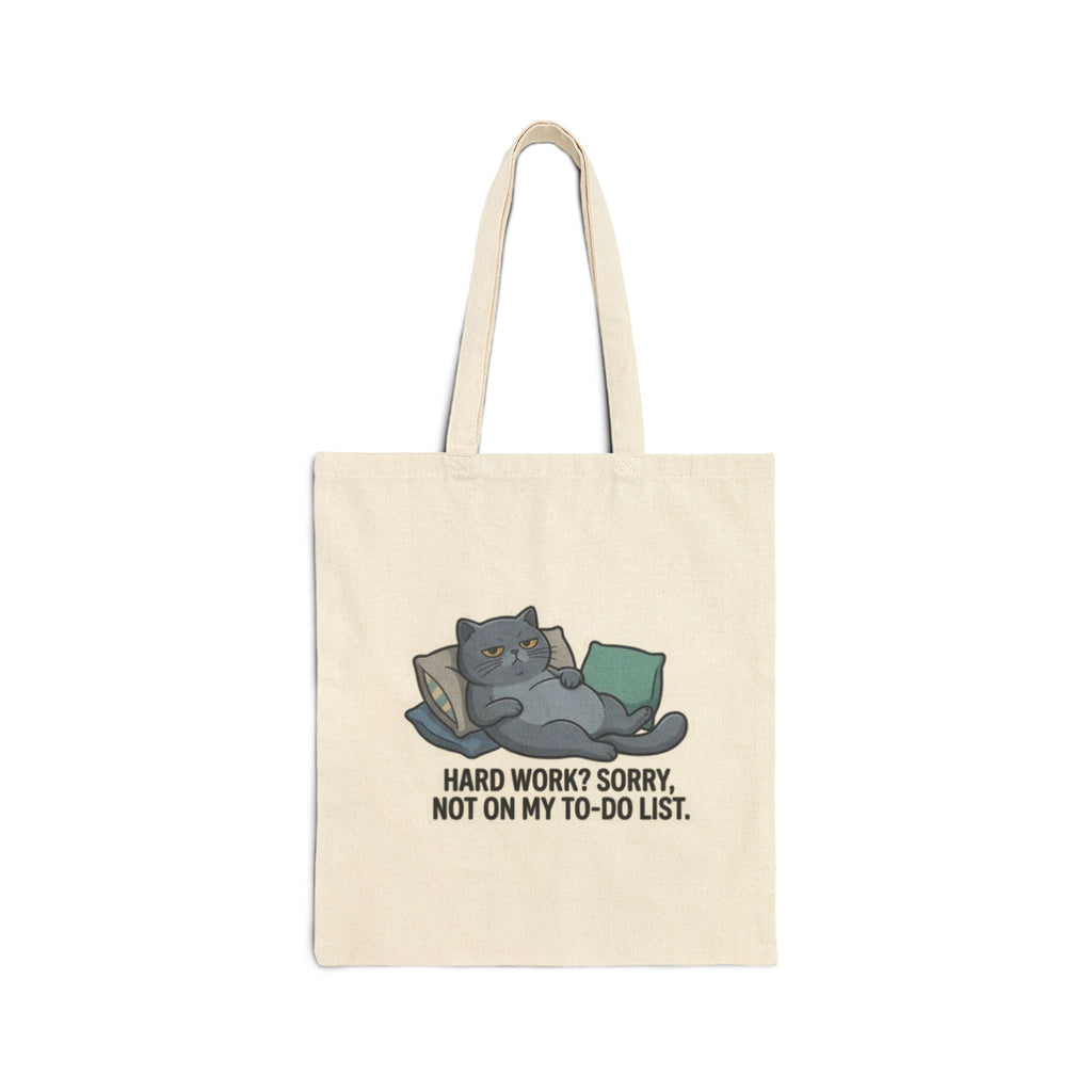 Cotton Canvas Tote Bag