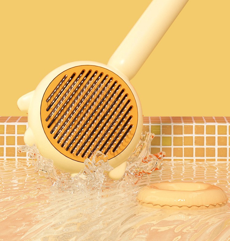 Pet Grooming Comb with Hair Removal & Massage | Cat & Dog Deshedding Brush