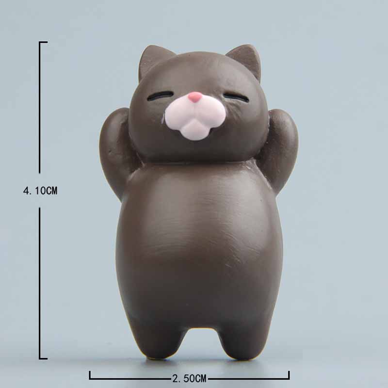 Cute Cat Resin Fridge Magnet | Cartoon Animal Home Decoration