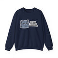 Smirking Cat 'My Only Talent Is Doing Nothing' Sweatshirt | Lazy Cat Crewneck
