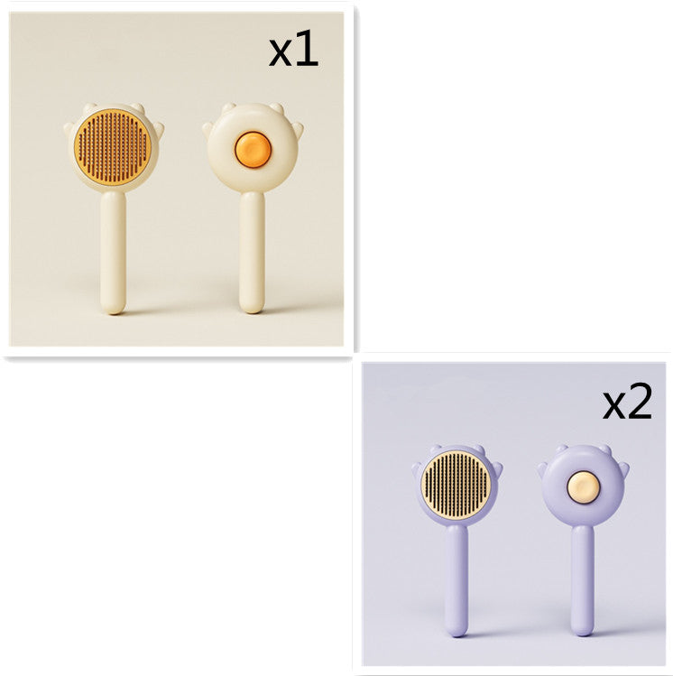 Pet Grooming Comb with Hair Removal & Massage | Cat & Dog Deshedding Brush