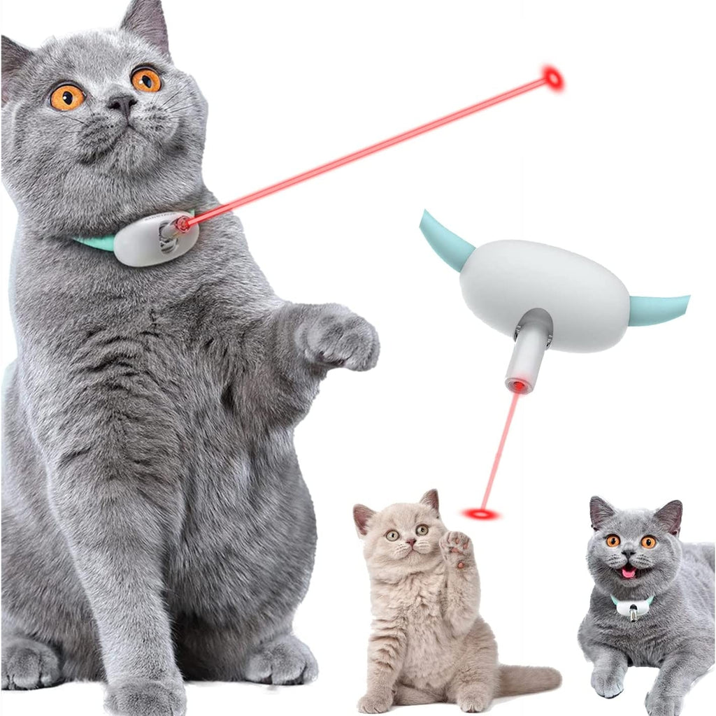 Smart Laser Cat Collar Toy | Hands-Free Interactive USB Rechargeable