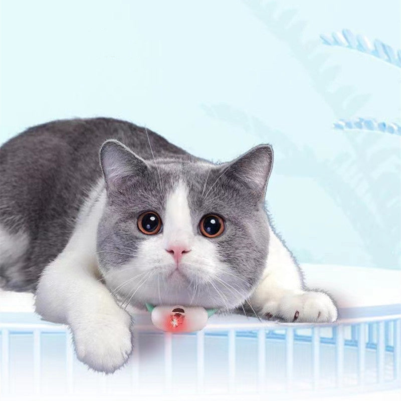Smart Laser Cat Collar Toy | Hands-Free Interactive USB Rechargeable