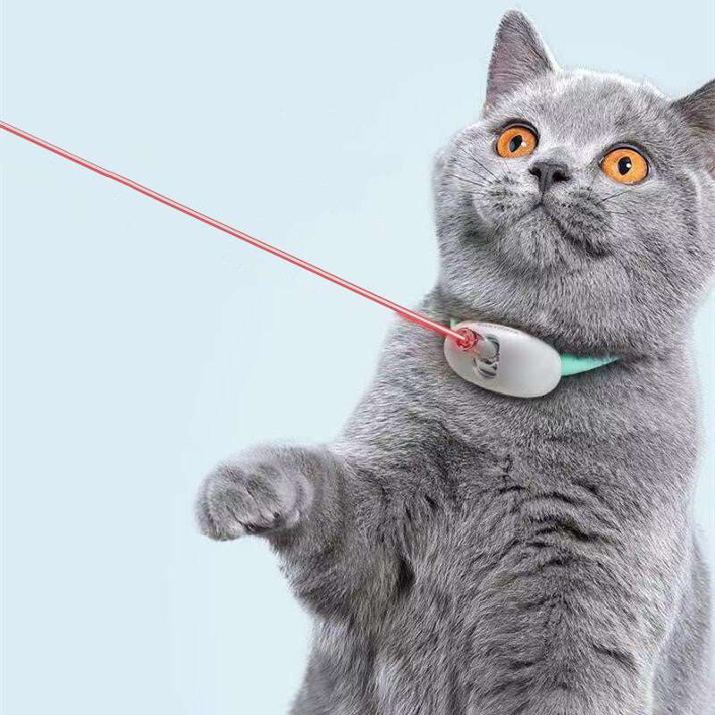 Smart Laser Cat Collar Toy | Hands-Free Interactive USB Rechargeable